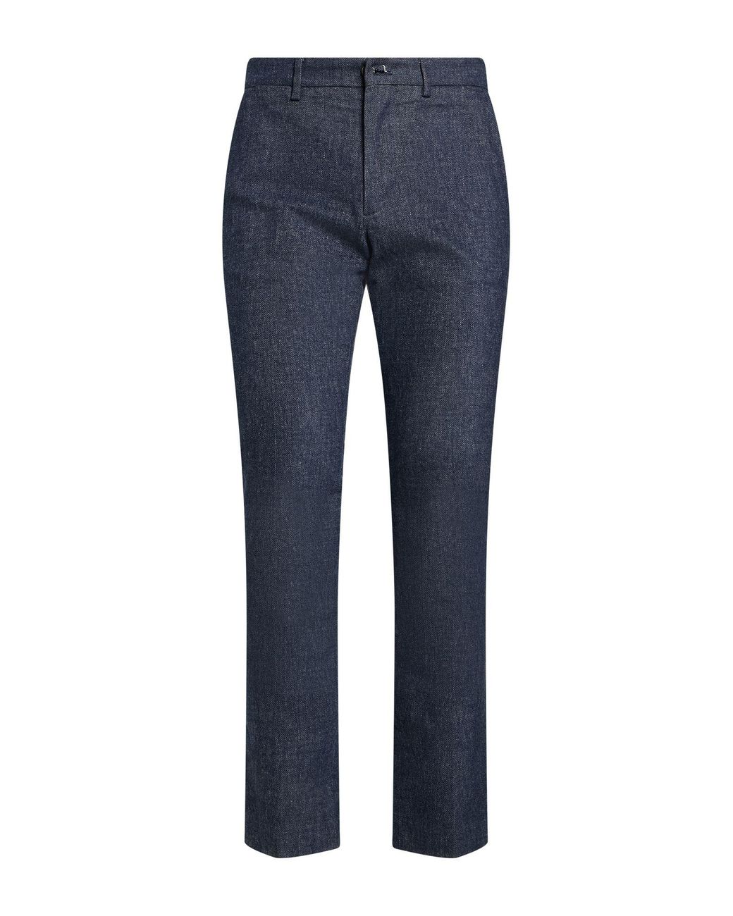 Tommy Hilfiger Blue Pants Cotton, Polyester, Viscose, Elastane for men