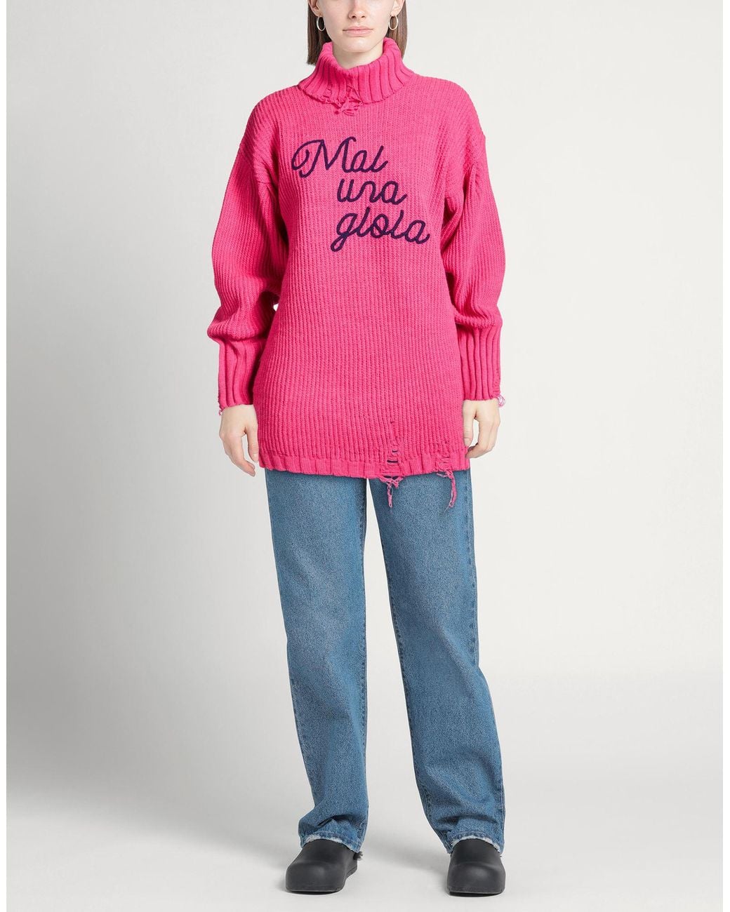 Shopart Pink Turtlenecks