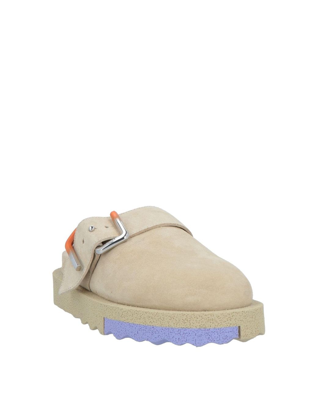 Off-White c/o Virgil Abloh Mules & Clogs in White for Men | Lyst