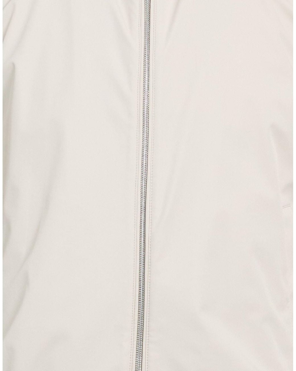 Brunello Cucinelli White Jacket Polyamide, Elastane for men