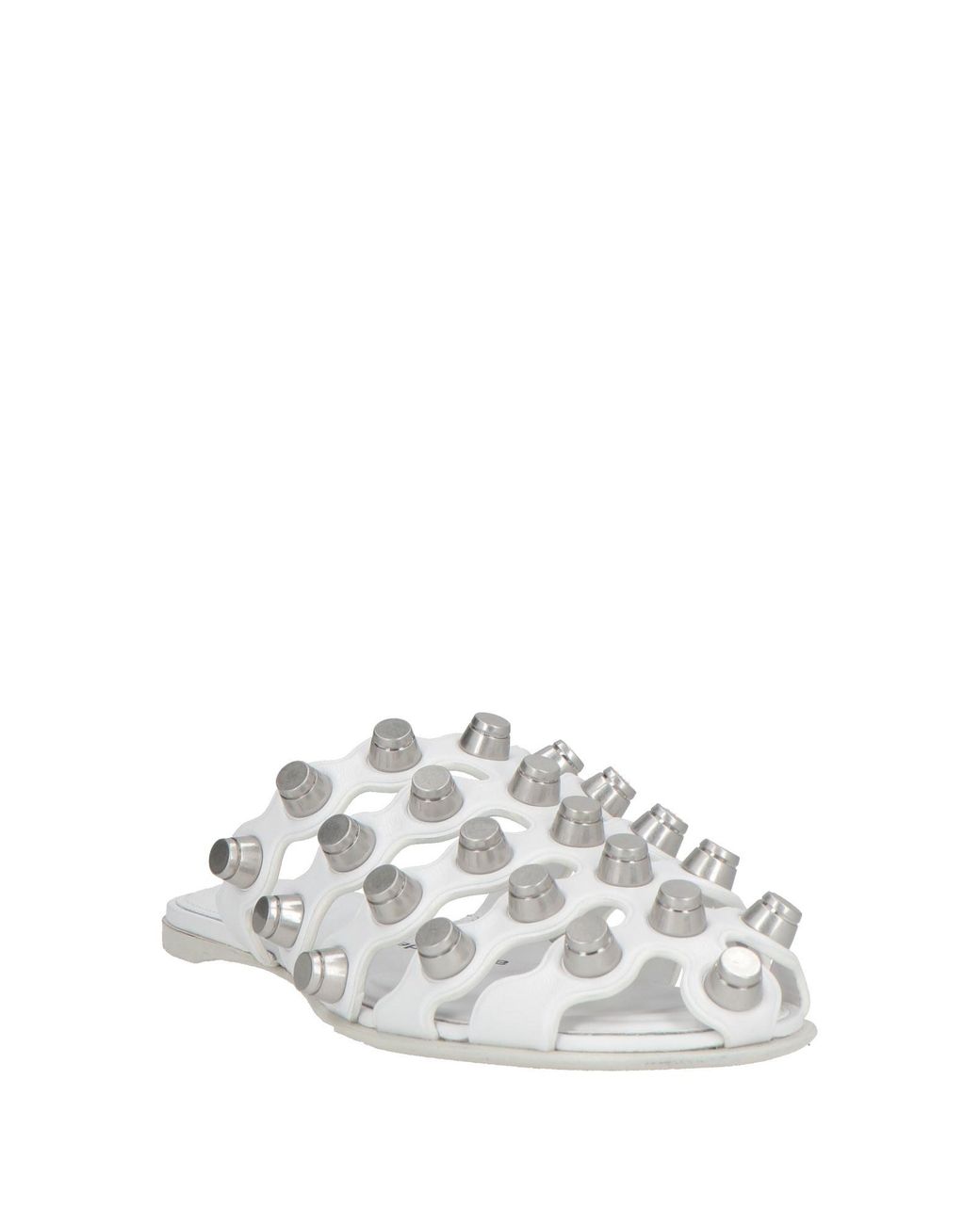 T By Alexander Wang White Mules & Clogs
