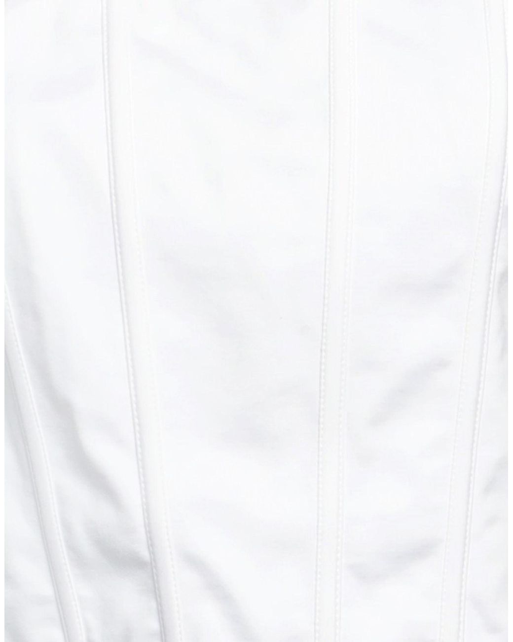 Brunello Cucinelli White Top Cotton, Polyamide, Elastane, Brass