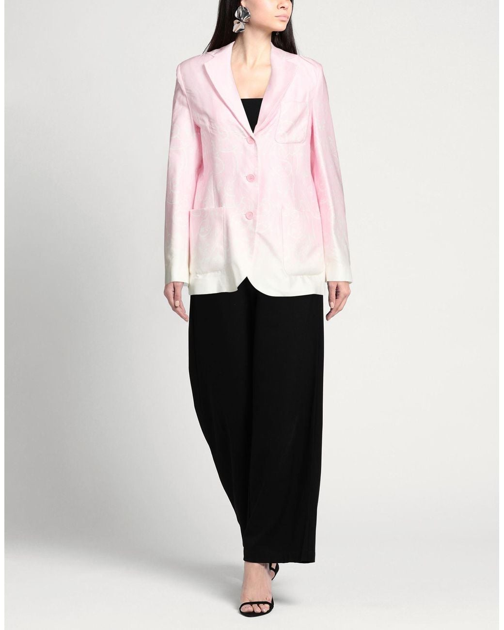 Blazer ERMANNO FIRENZE en coloris Pink
