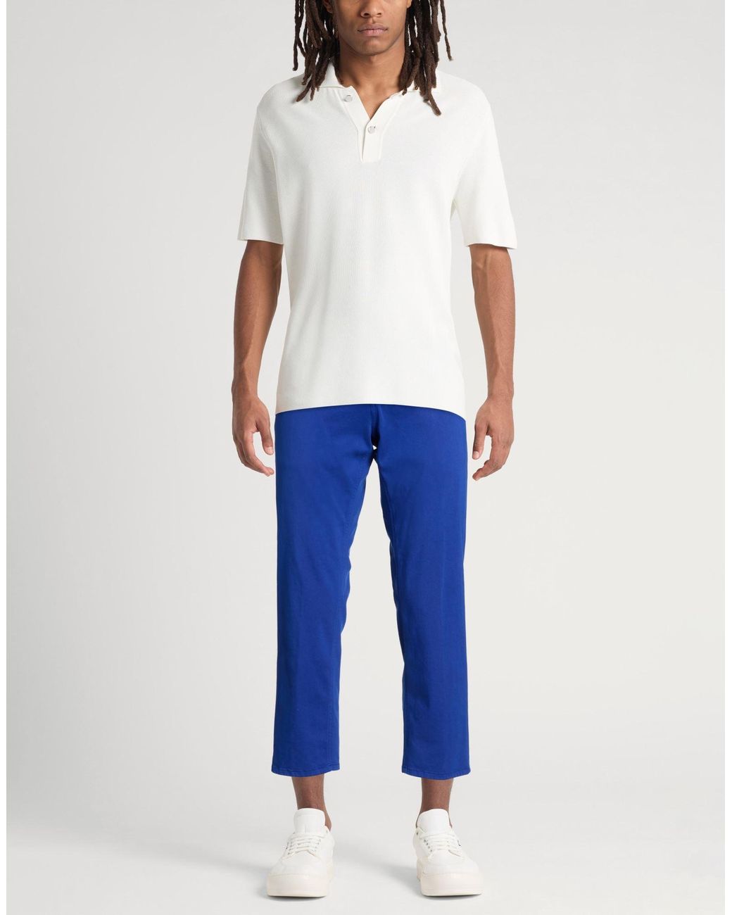 Dondup Blue Trouser for men