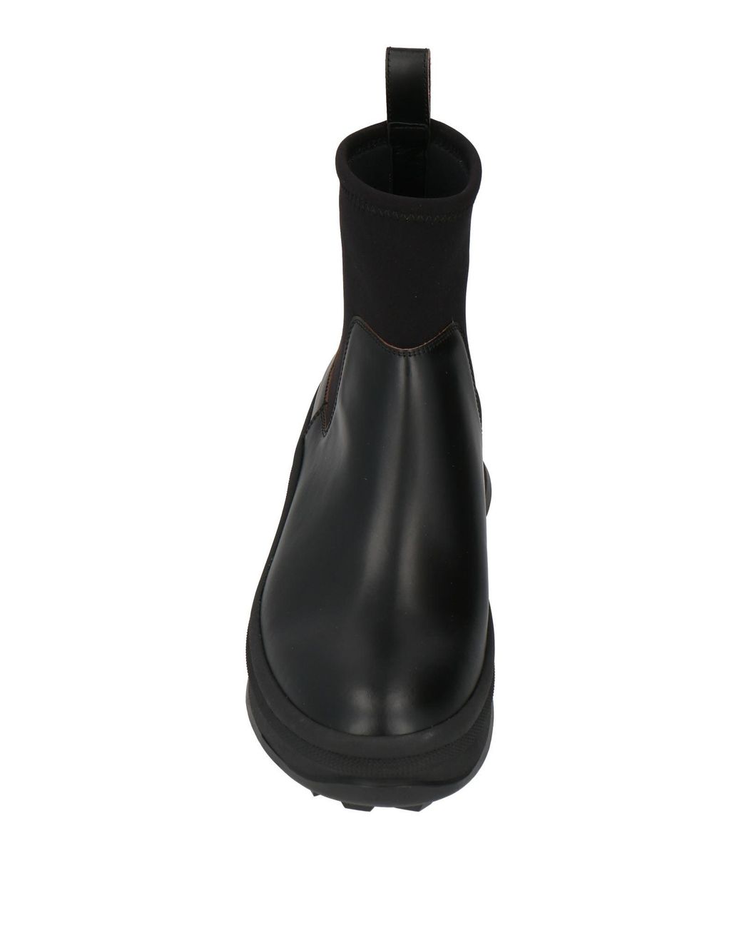 Jil Sander Black Ankle Boots for men