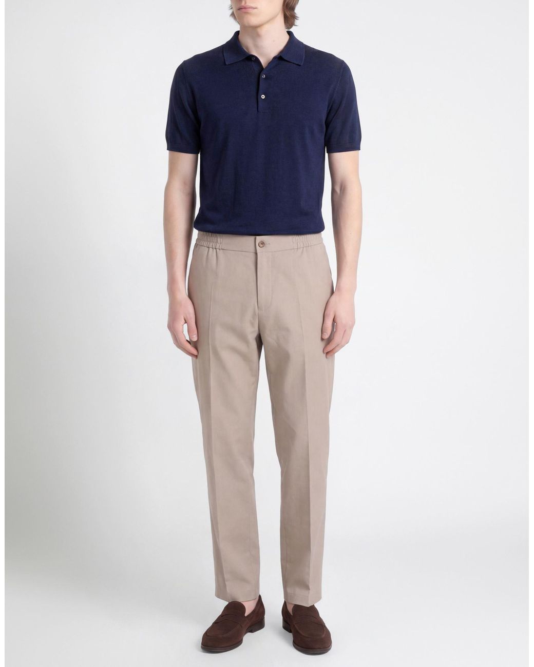 Drykorn Natural Pants Recycled Polyester, Wool, Elastane for men