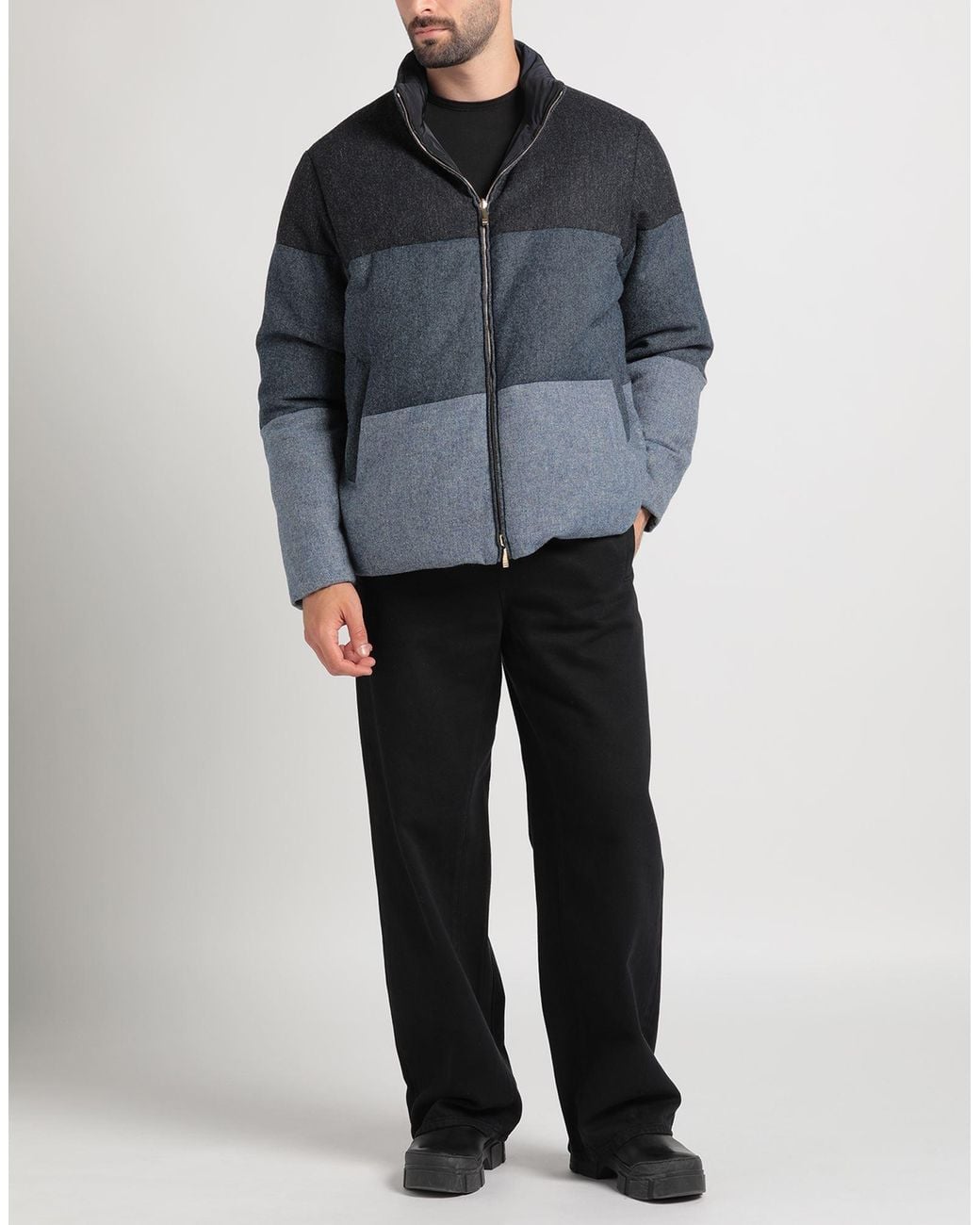 Thom Browne Black Puffer Polyester for men