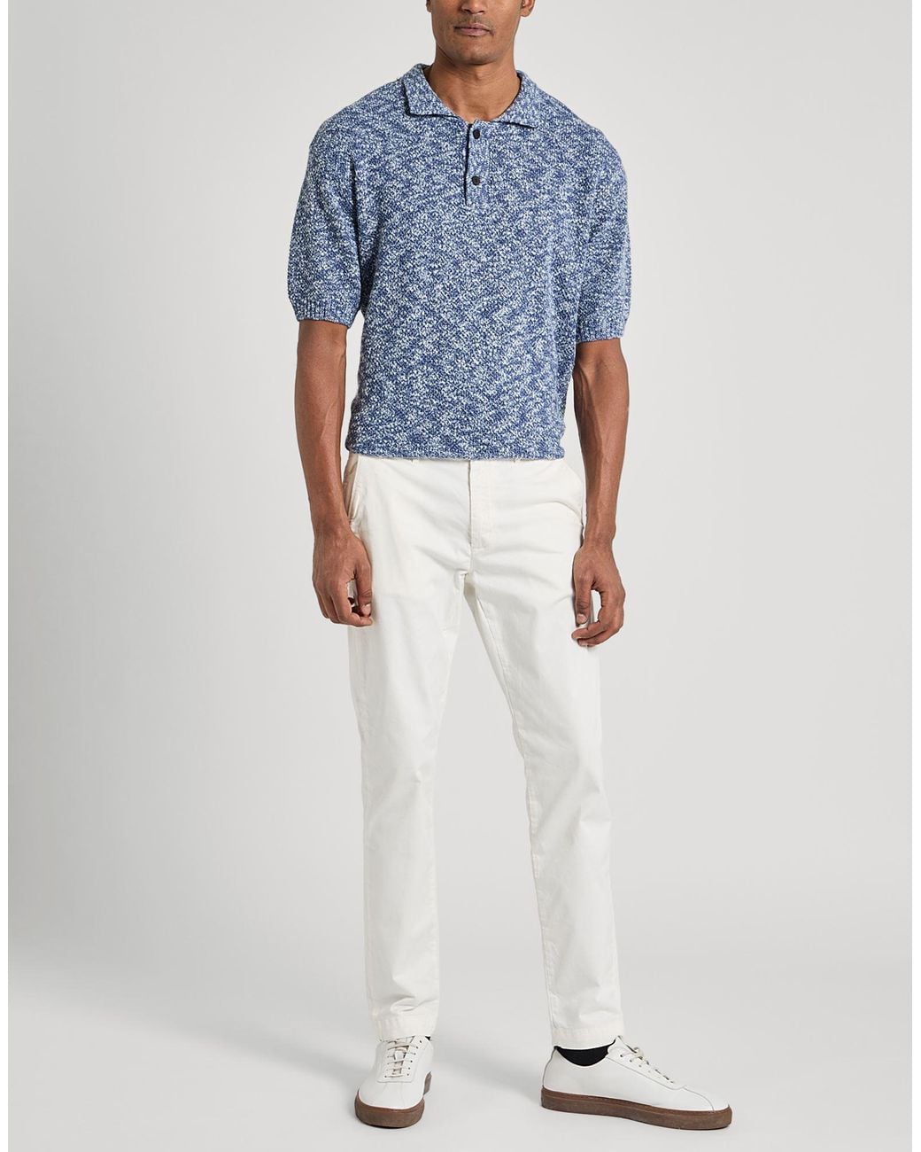 Liu Jo White Trouser for men