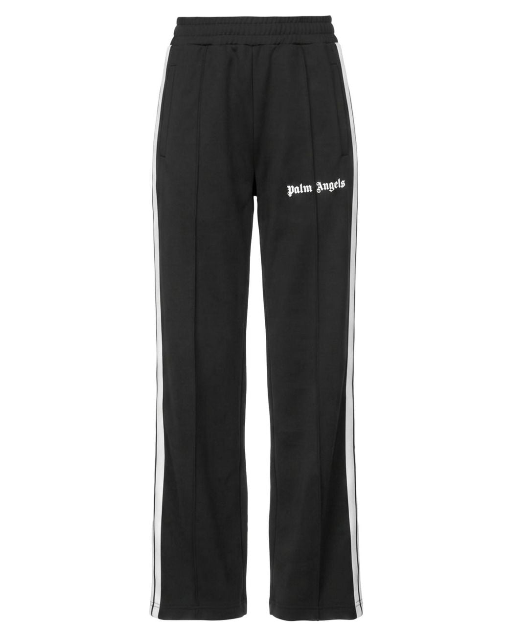 Palm Angels Black Pants Polyester