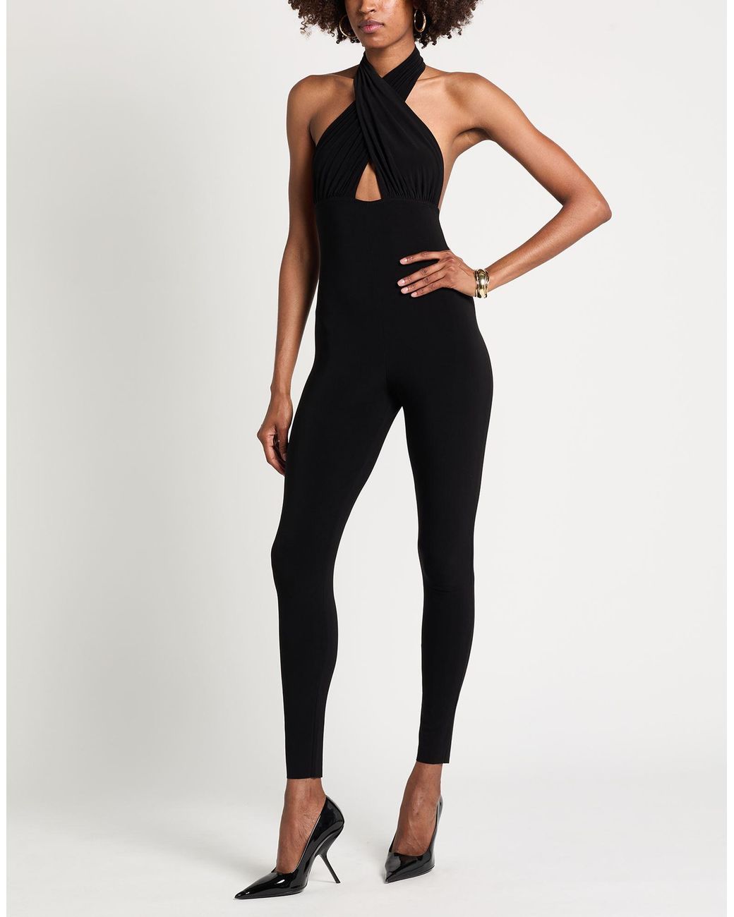 Norma Kamali Black Jumpsuit