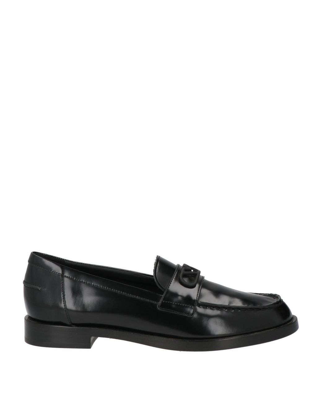 Emporio Armani Black Loafers Leather