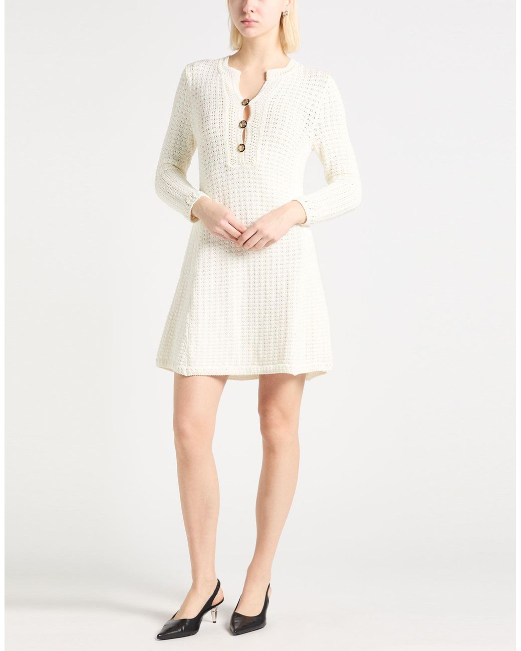 Ba&sh White Mini-Kleid
