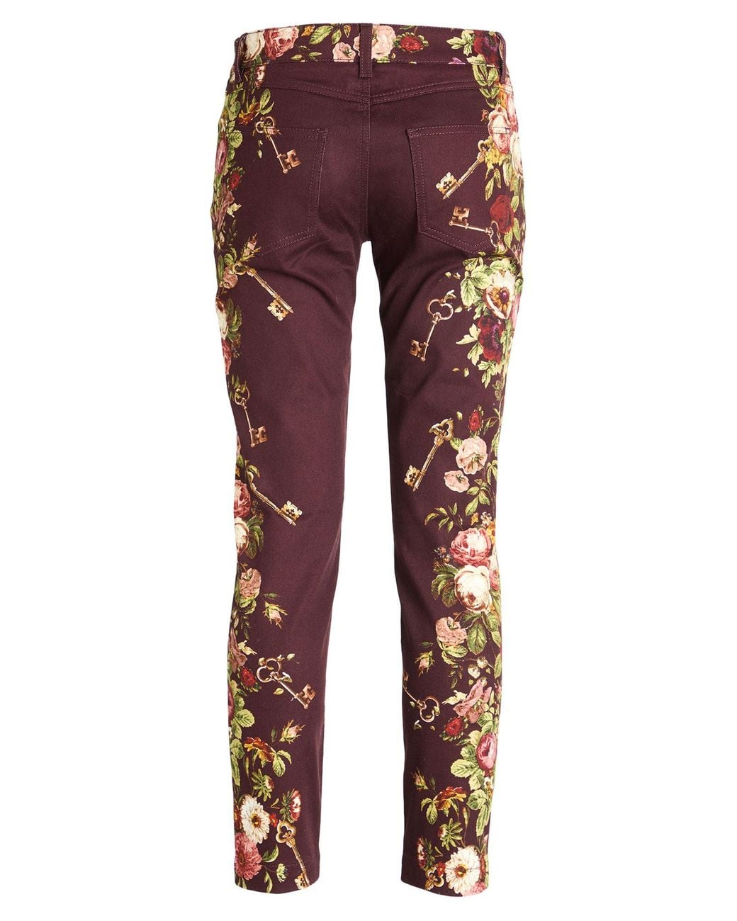 Dolce & Gabbana Red Trouser