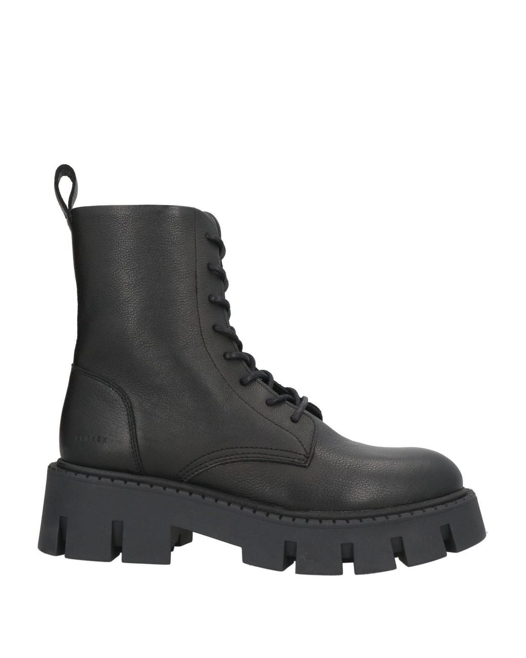 COPENHAGEN Black Ankle Boots Leather