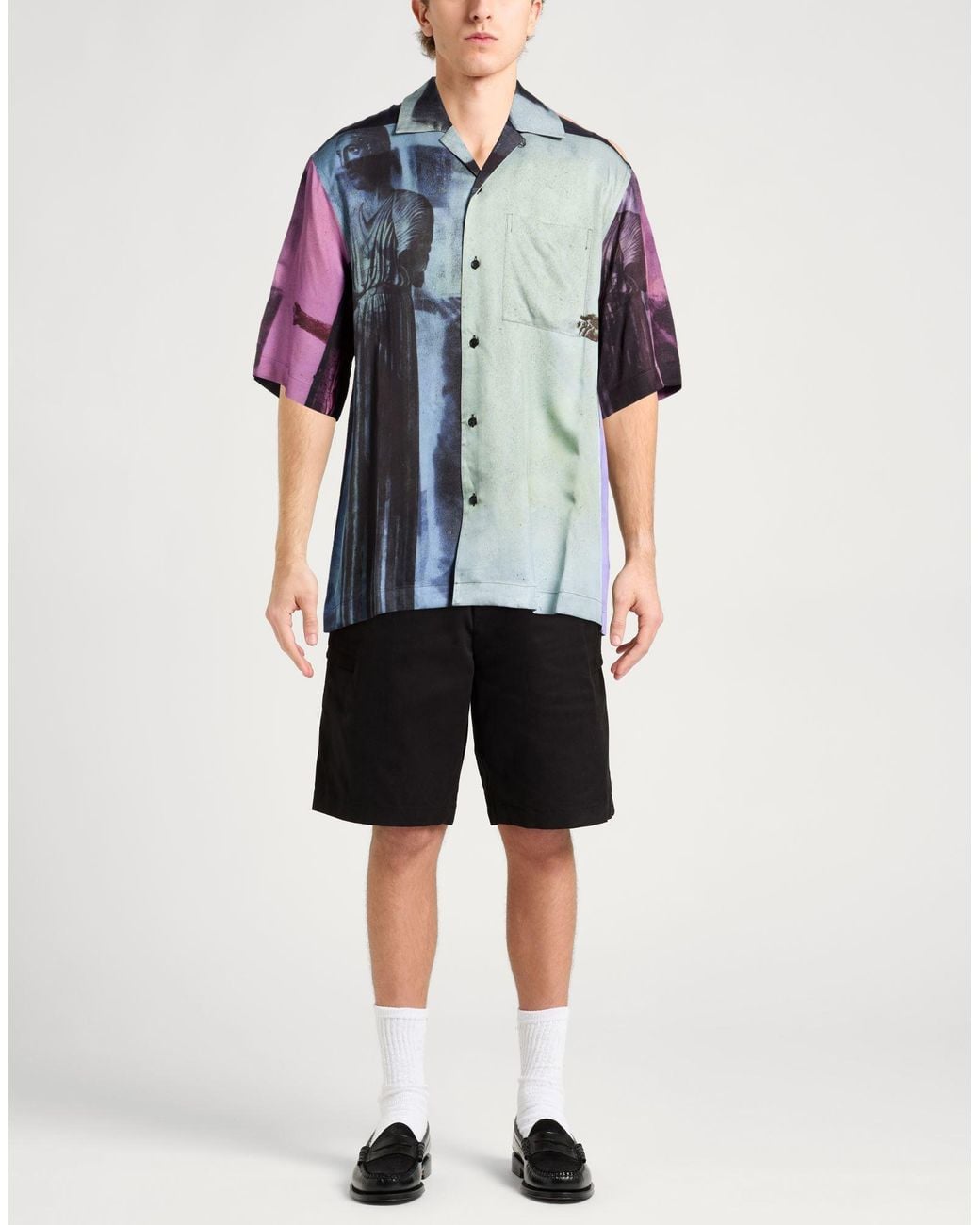 OAMC Blue Light Shirt Viscose for men