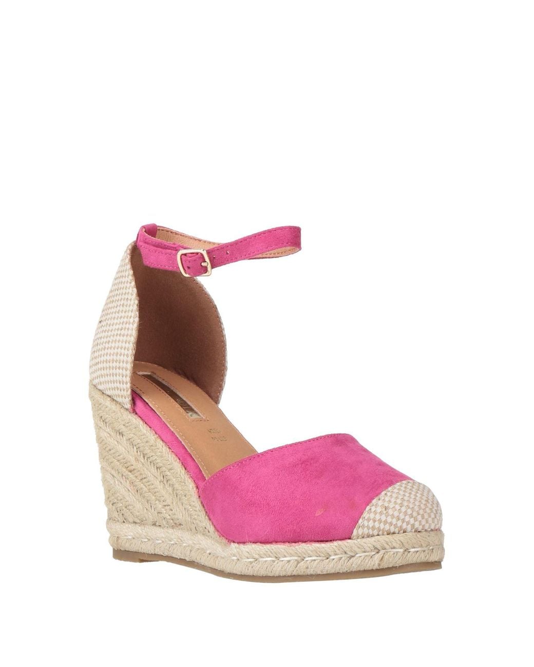 CafeNoir Pink Espadrilles