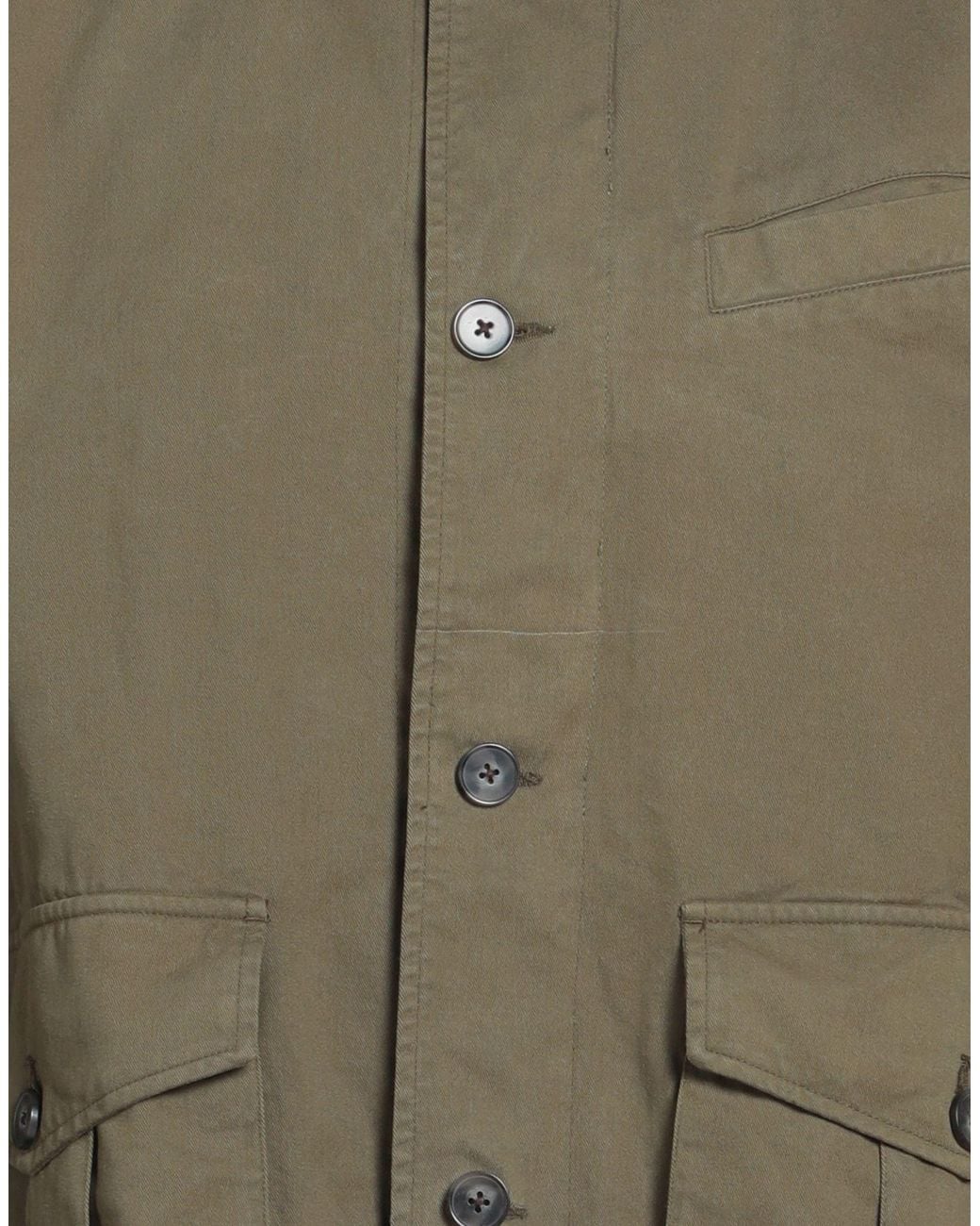 Officine Generale Green Jackets for men