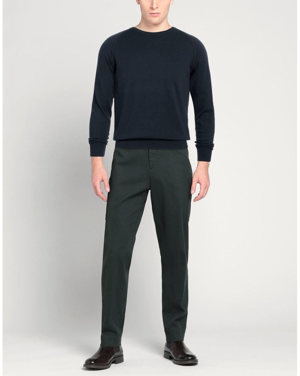 Pullover Andrea Fenzi de hombre de color Blue