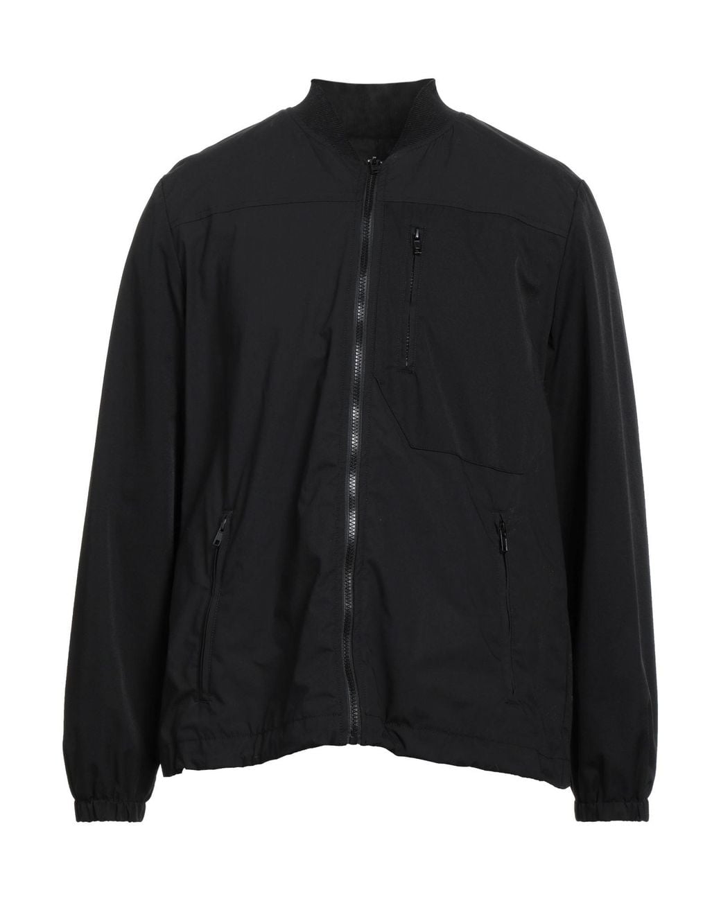 Messagerie Black Jacket Cotton, Elastane for men