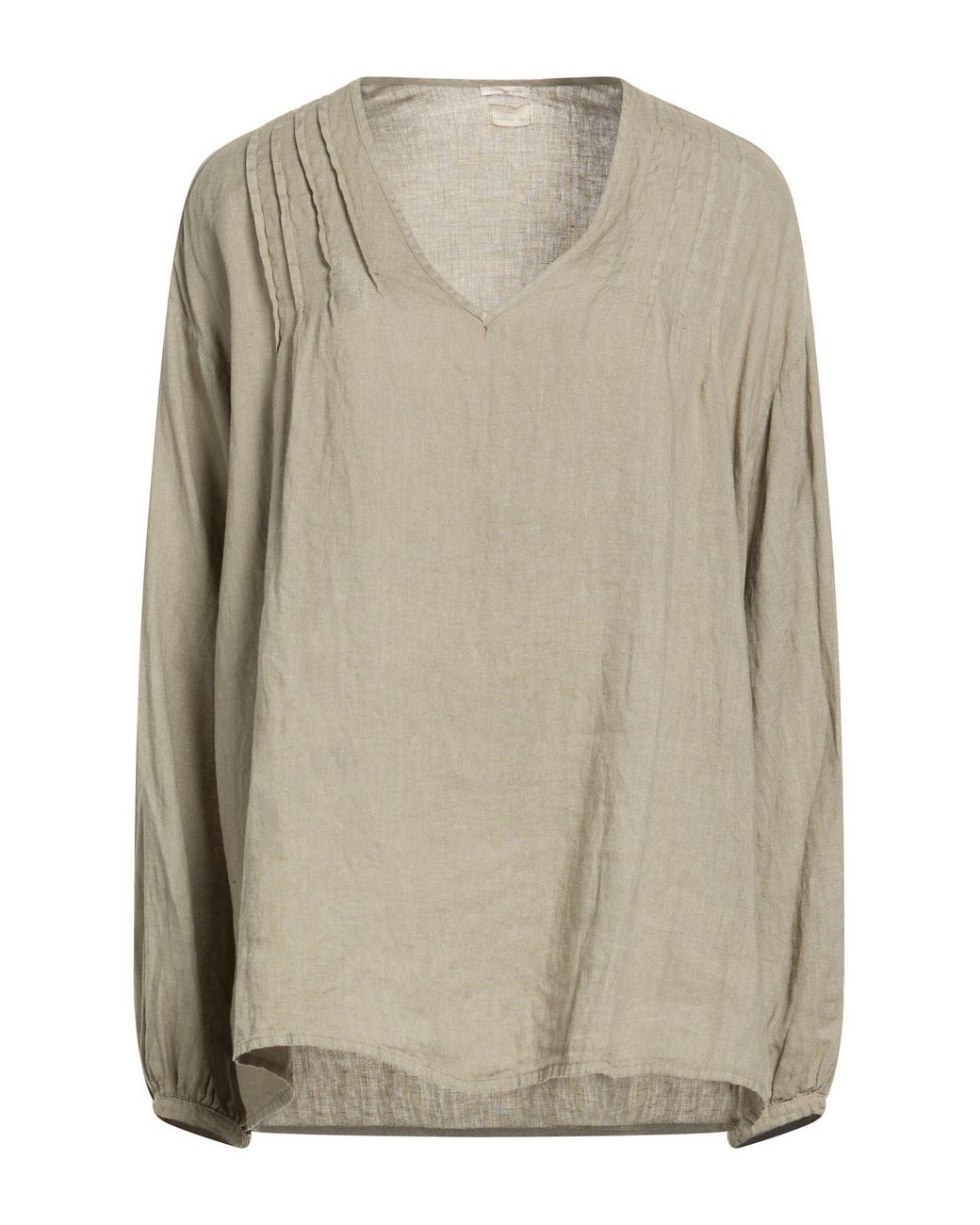 Massimo Alba Natural Military Top Linen