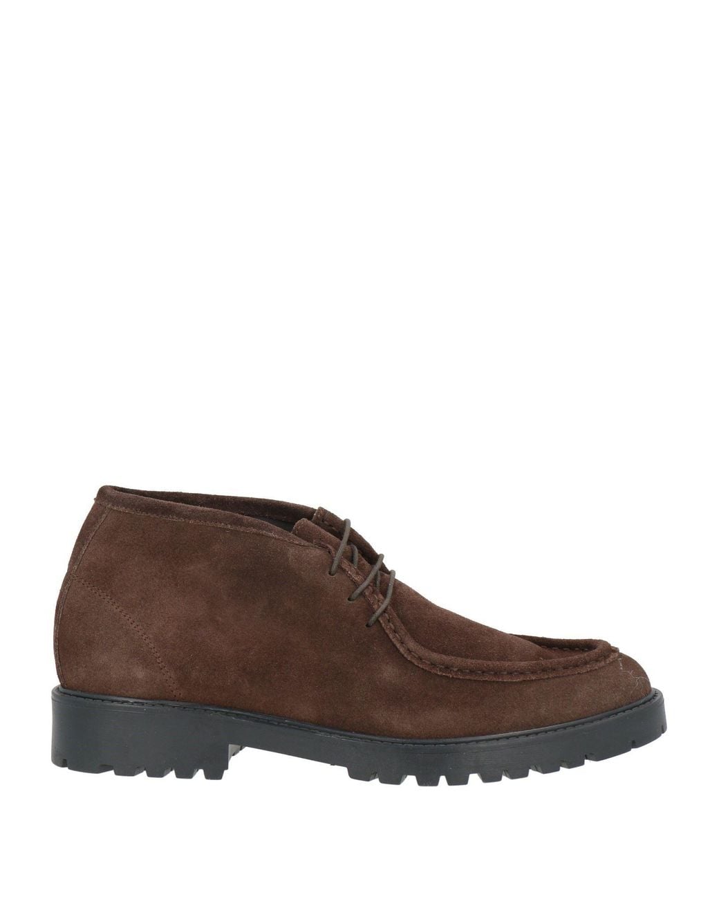 Andrea Ventura Firenze Brown Dark Ankle Boots Leather for men