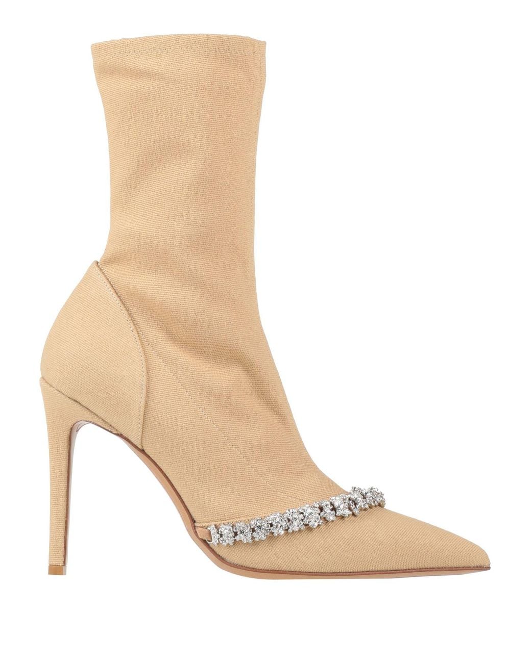 Alexandre Vauthier Natural Ankle Boots