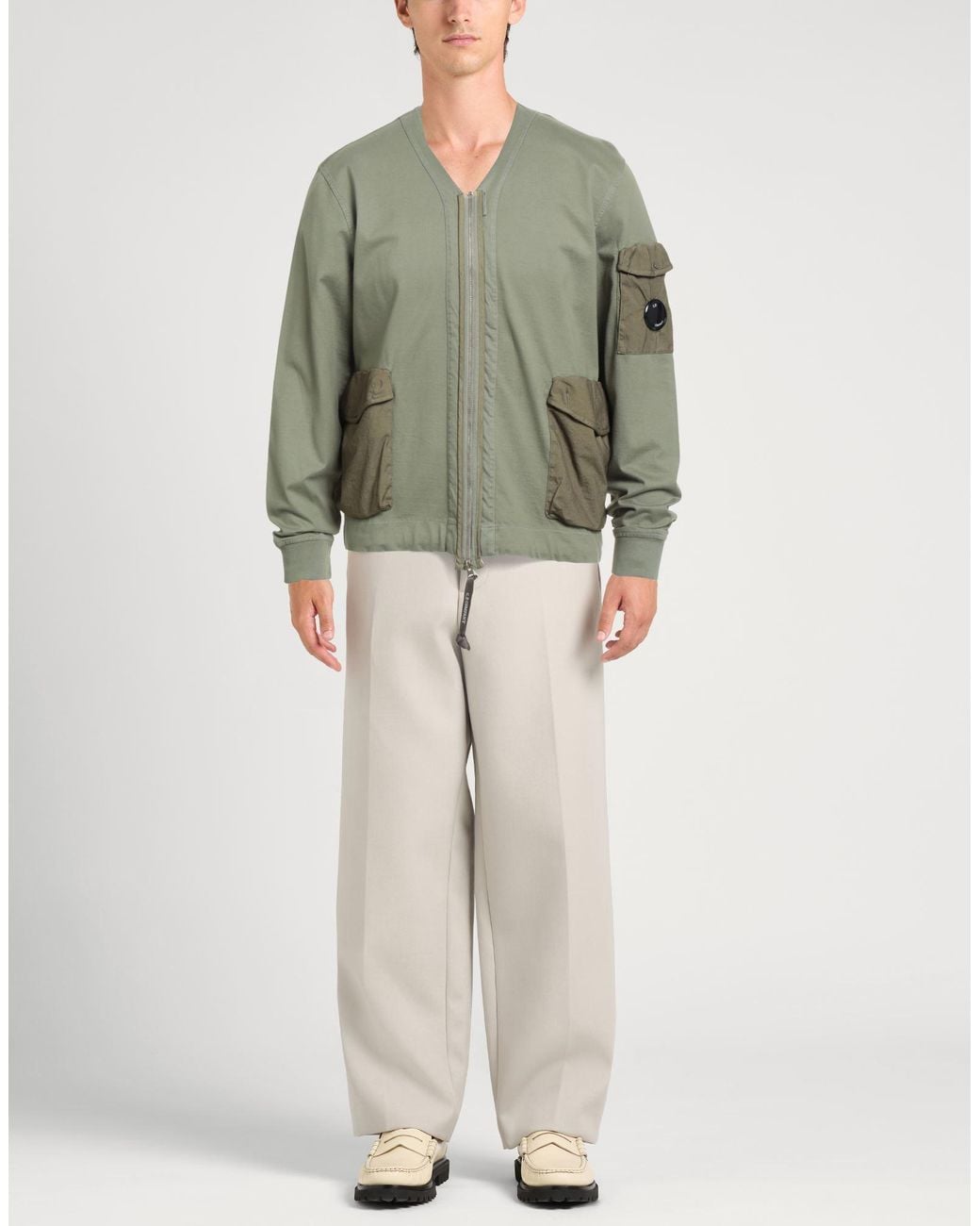 C P Company Green Sweatshirt for men