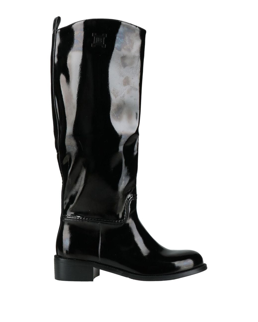 Laura Biagiotti Black Boot Synthetic Material