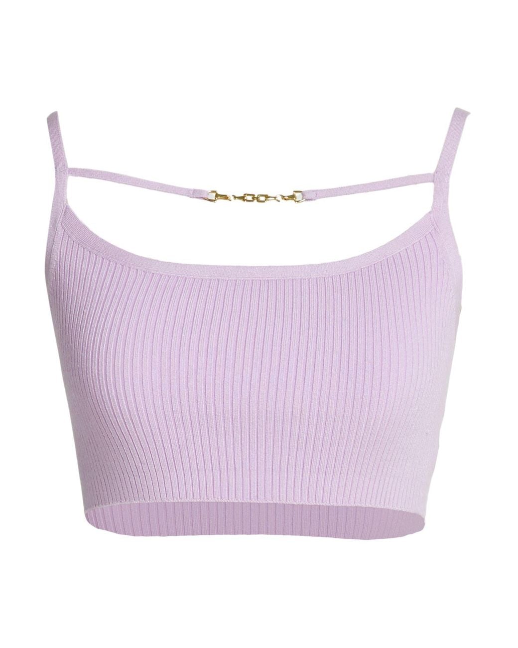 Elisabetta Franchi Purple Tops