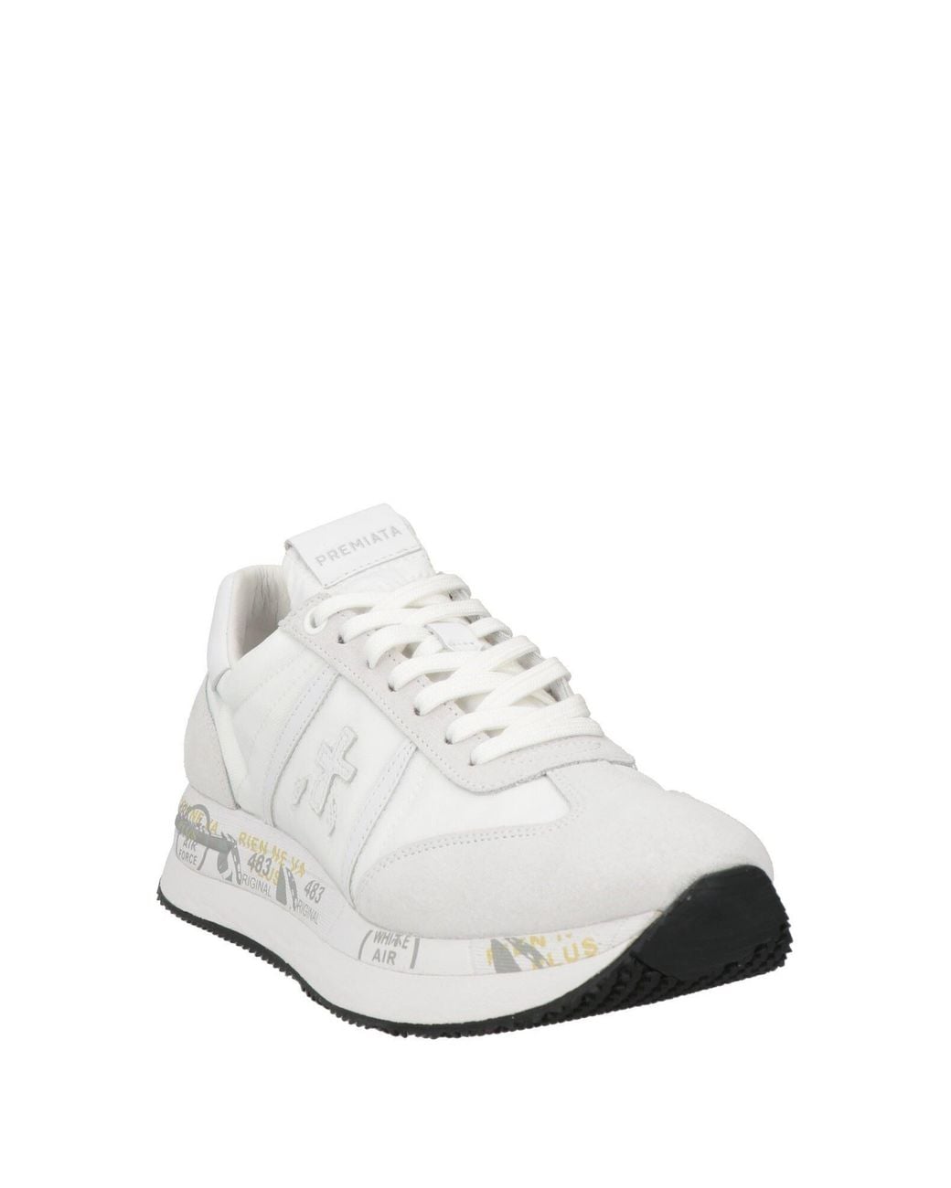 Premiata White Trainers