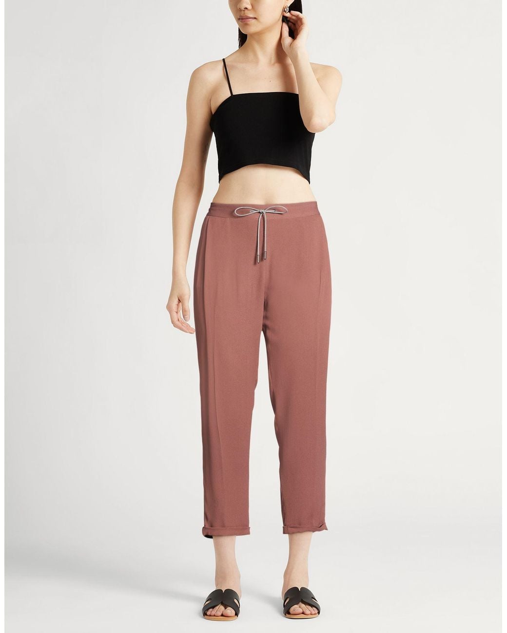 Fabiana Filippi Red Trouser