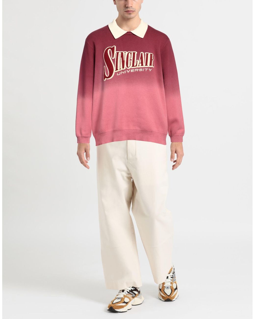 Pullover Sinclair de hombre de color Pink