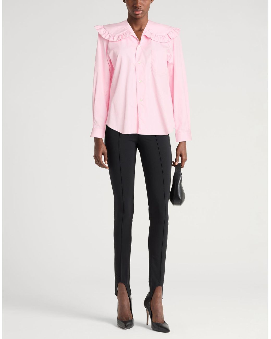 Comme des Garçons Pink Shirt Cotton