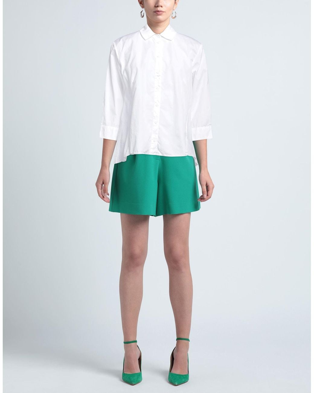European Culture White Shirt