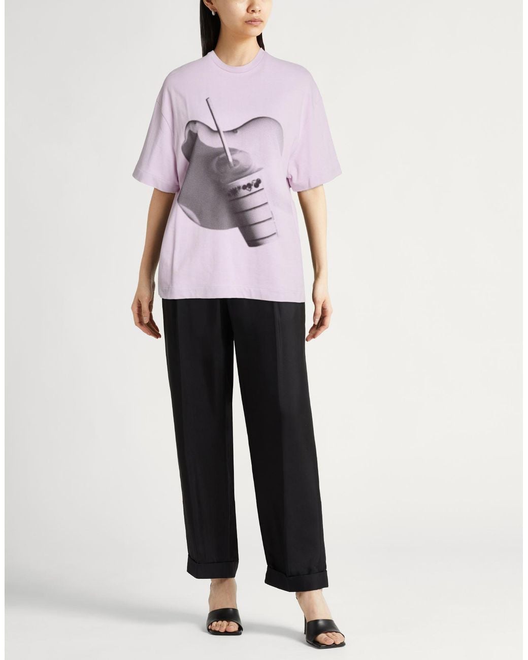 Jil Sander Pink T-Shirt Cotton