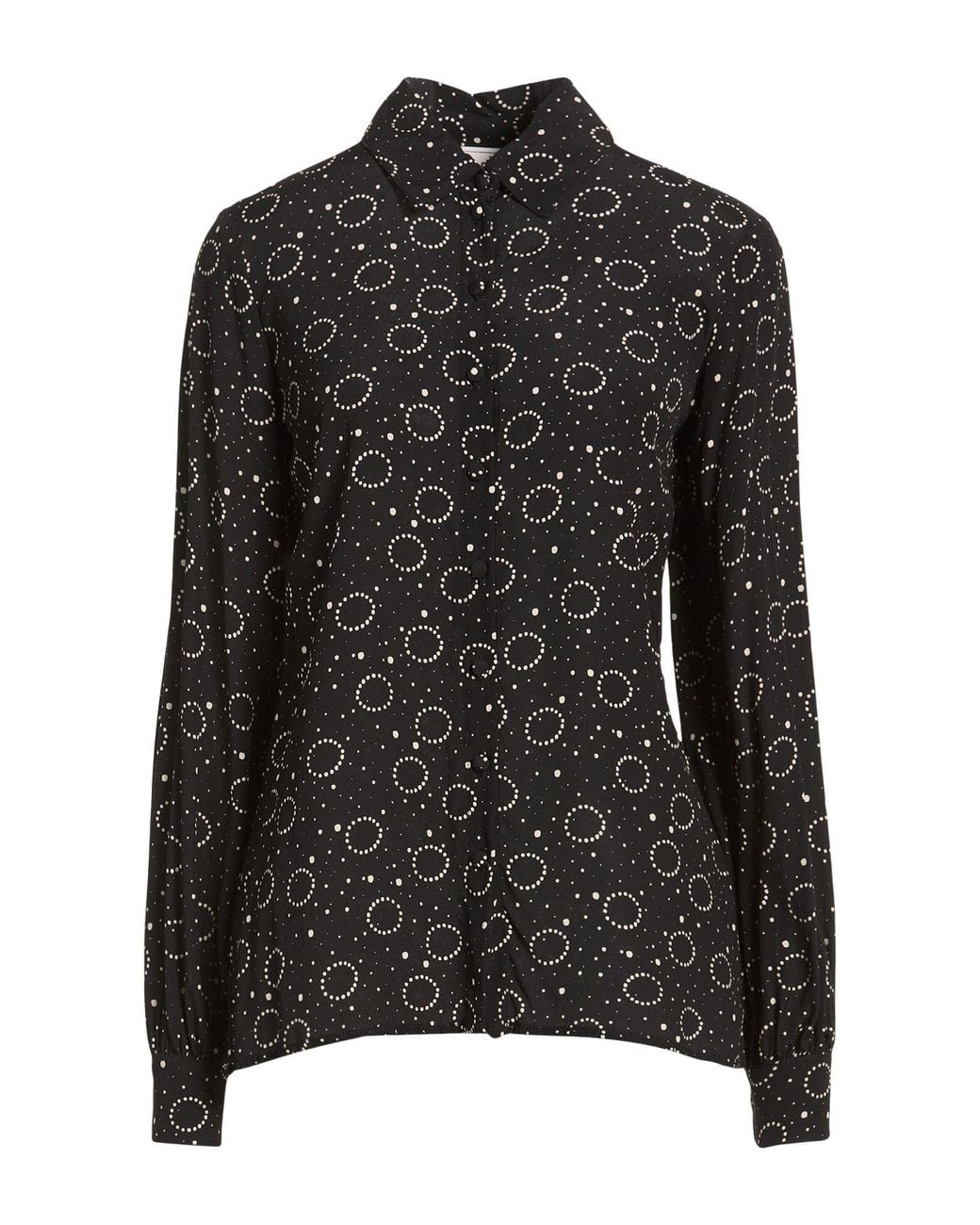 Compagnia Italiana Black Shirt Viscose