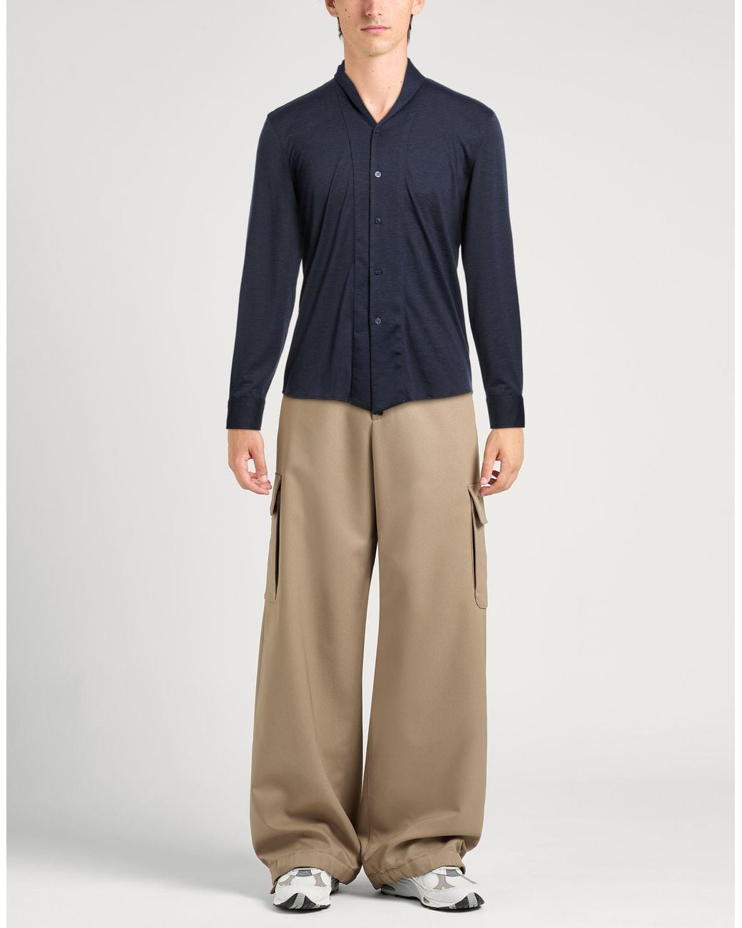 Daniele Alessandrini Blue Shirt for men