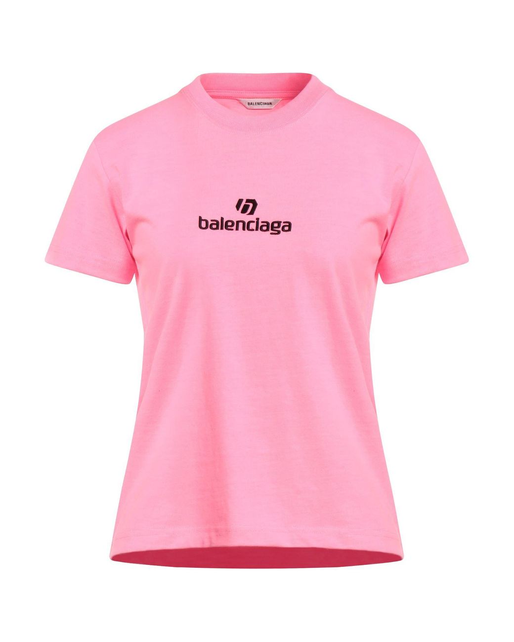 Balenciaga T shirt in Pink Lyst