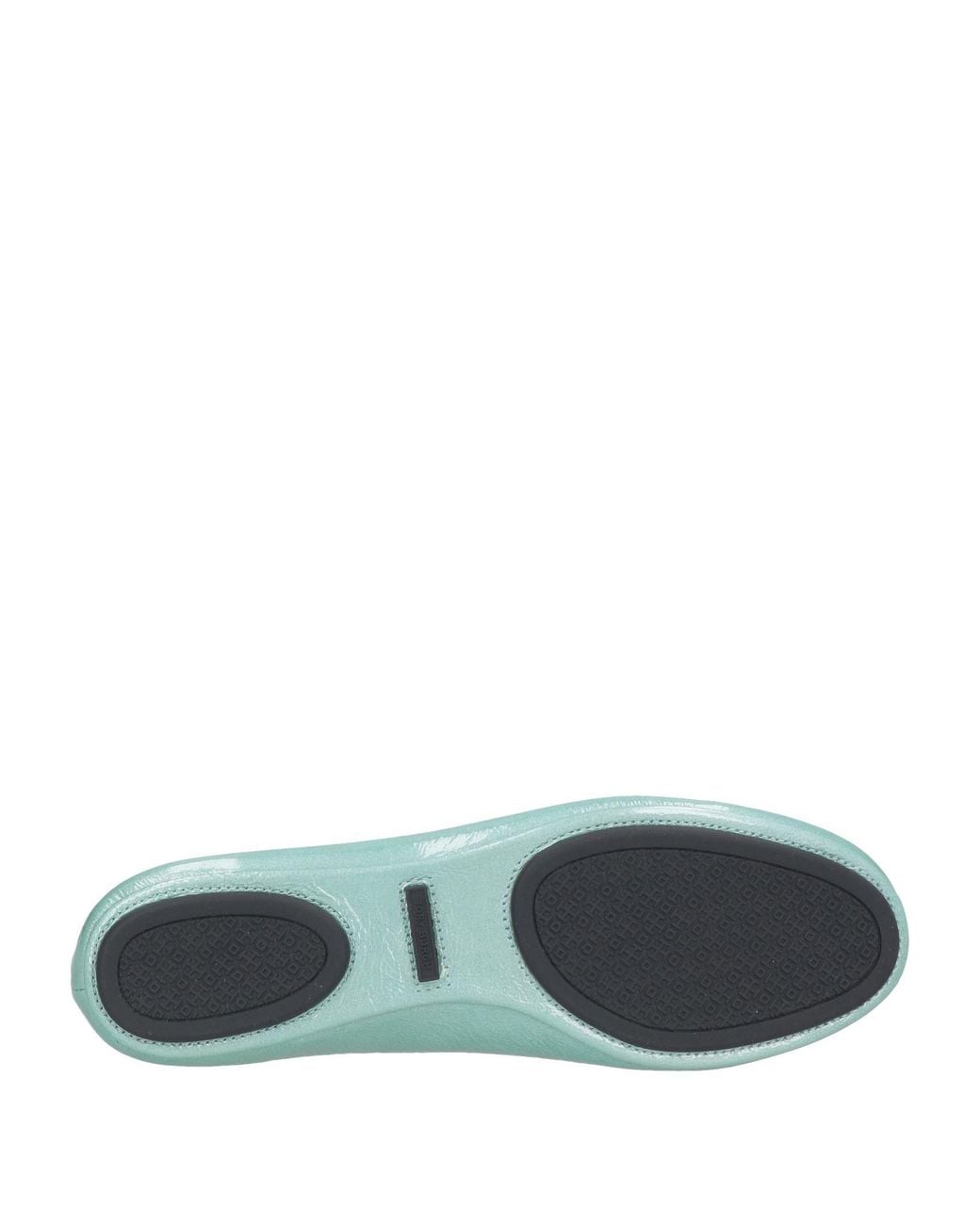 Tory Burch Green Ballet Flats