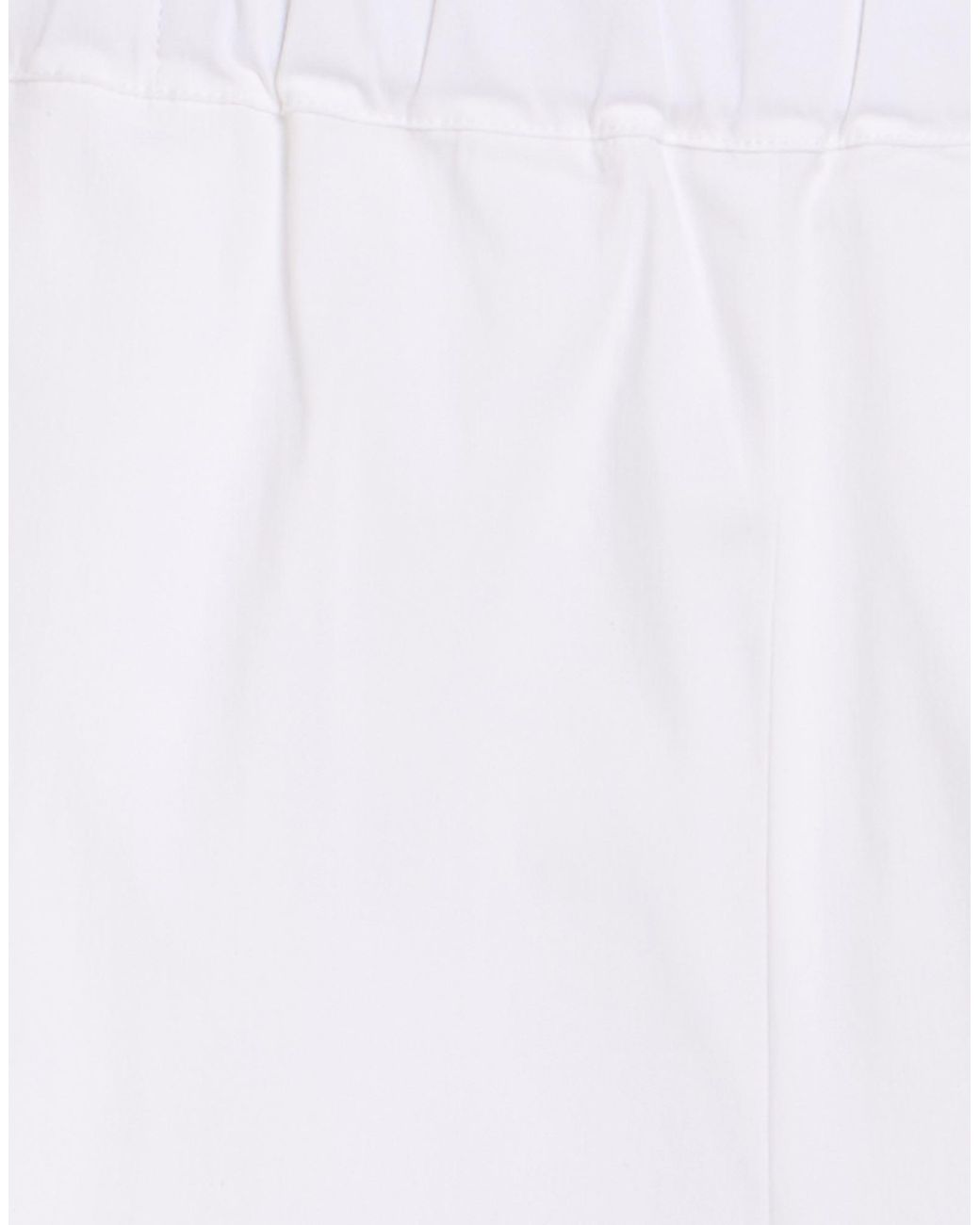 Gran Sasso White Pants Cotton, Polyamide, Elastane