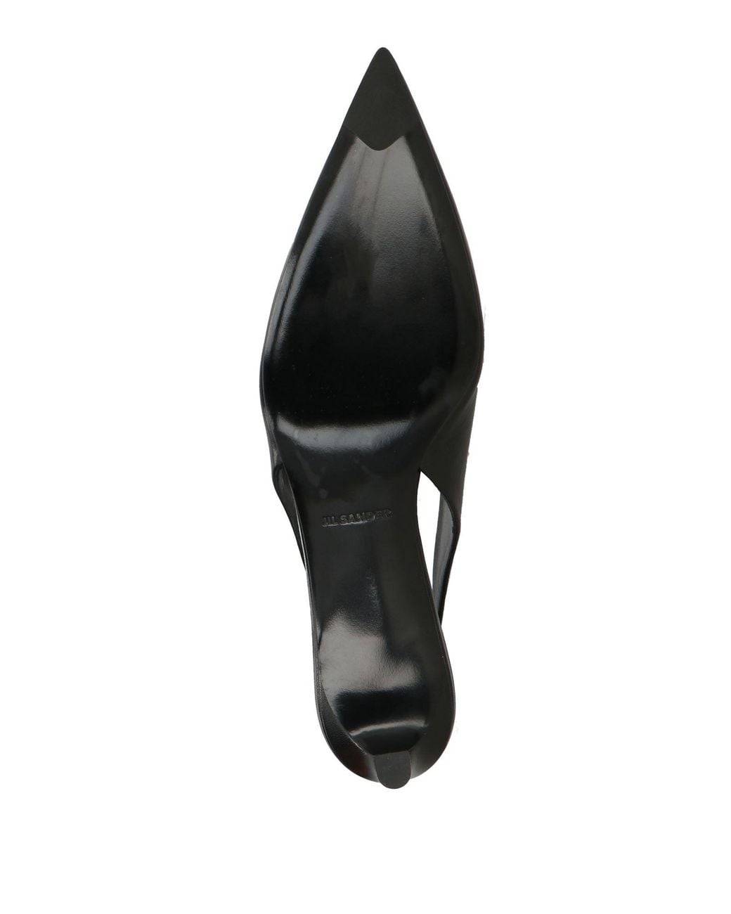 Jil Sander Gray Pumps Leather