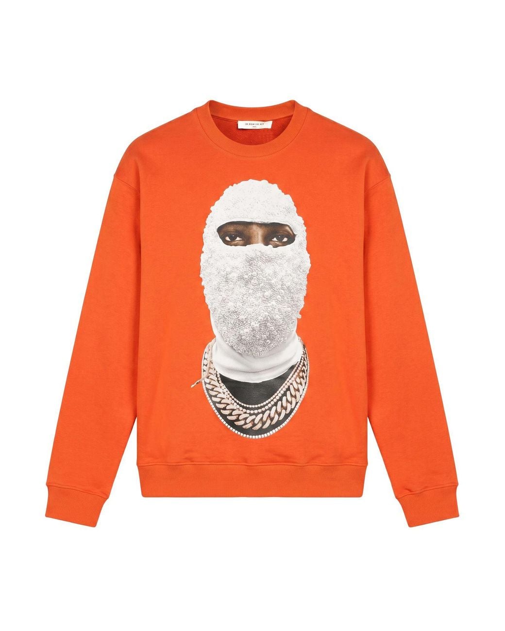 Ih Nom Uh Nit Orange Sweatshirt Cotton for men