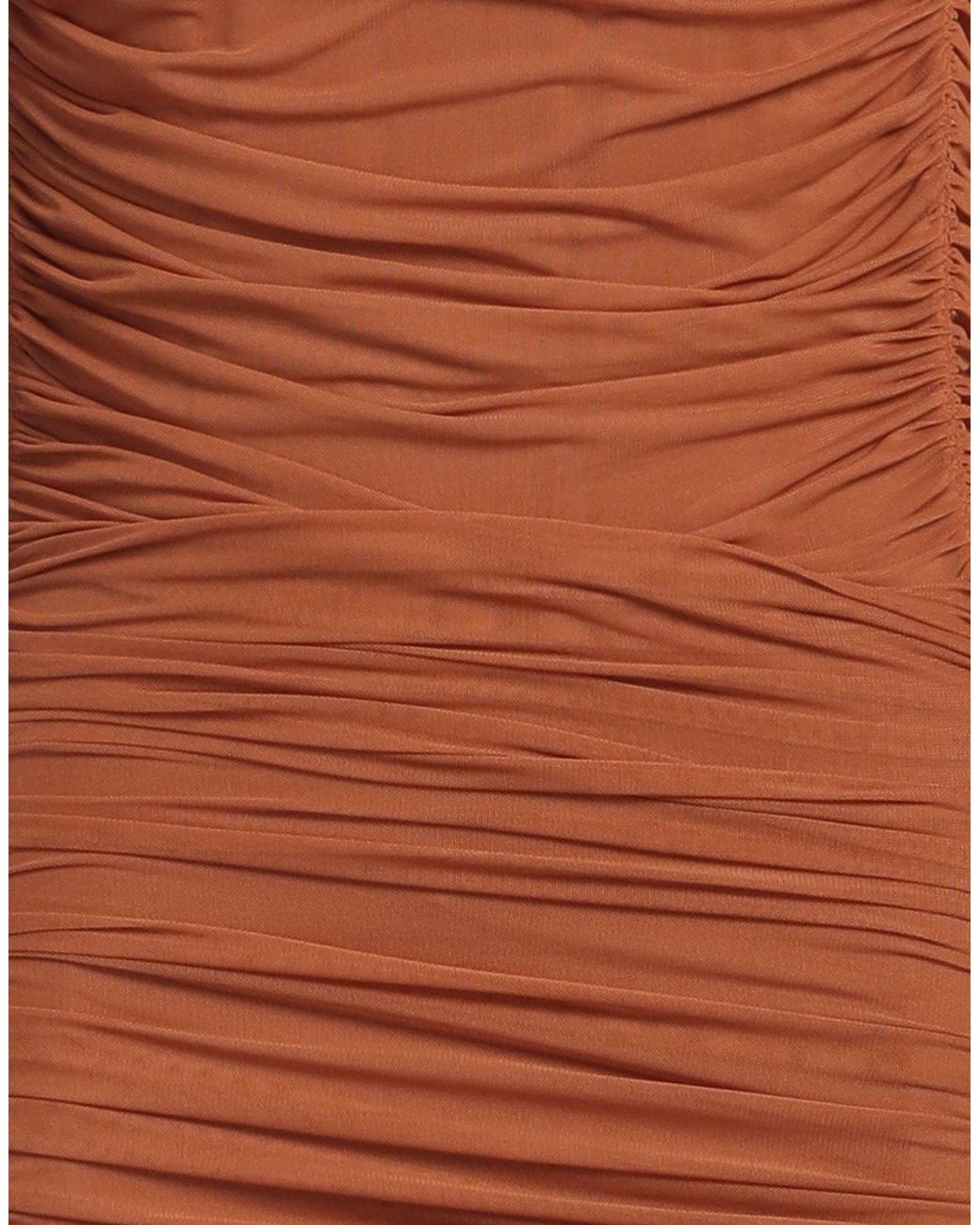 HUGO Brown Midi Dress