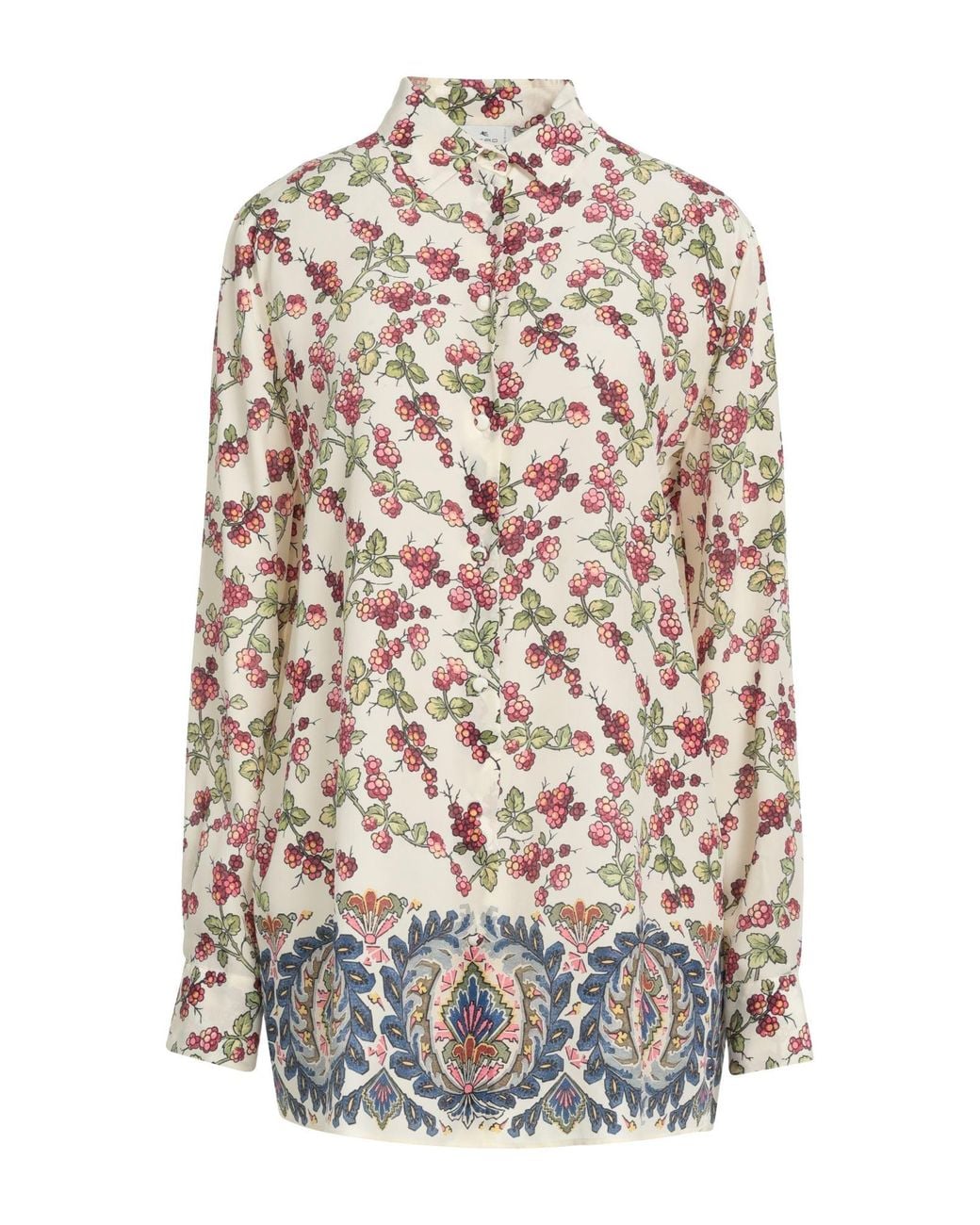 Etro White Hemd