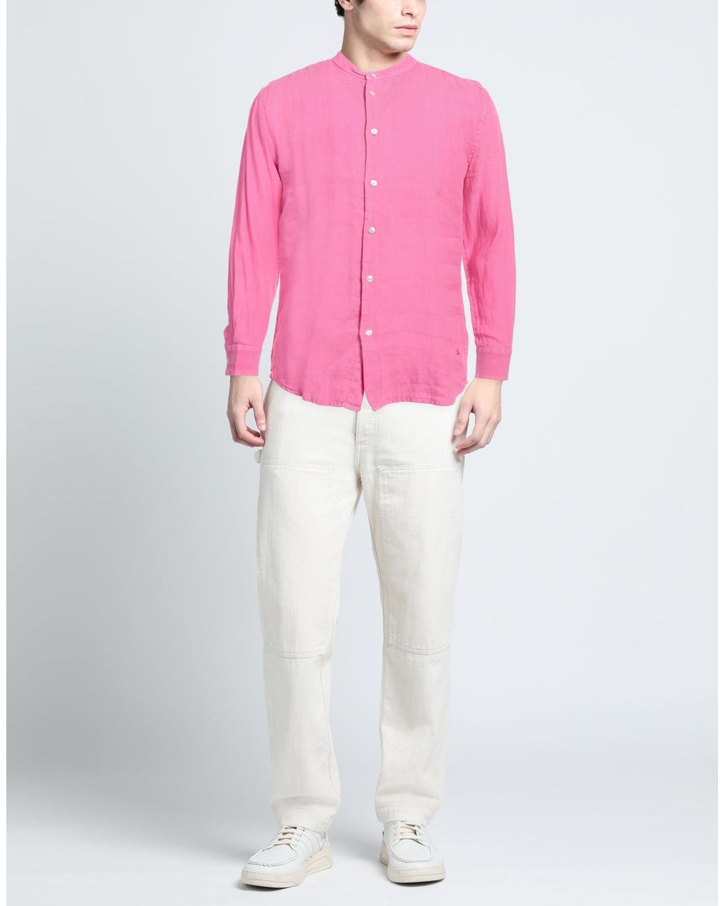 Peuterey Pink Shirt for men