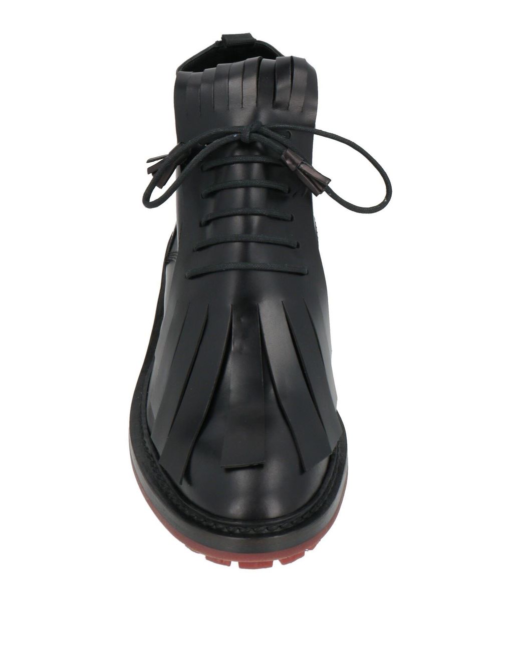 Kris Van Assche Black Ankle Boots Leather for men