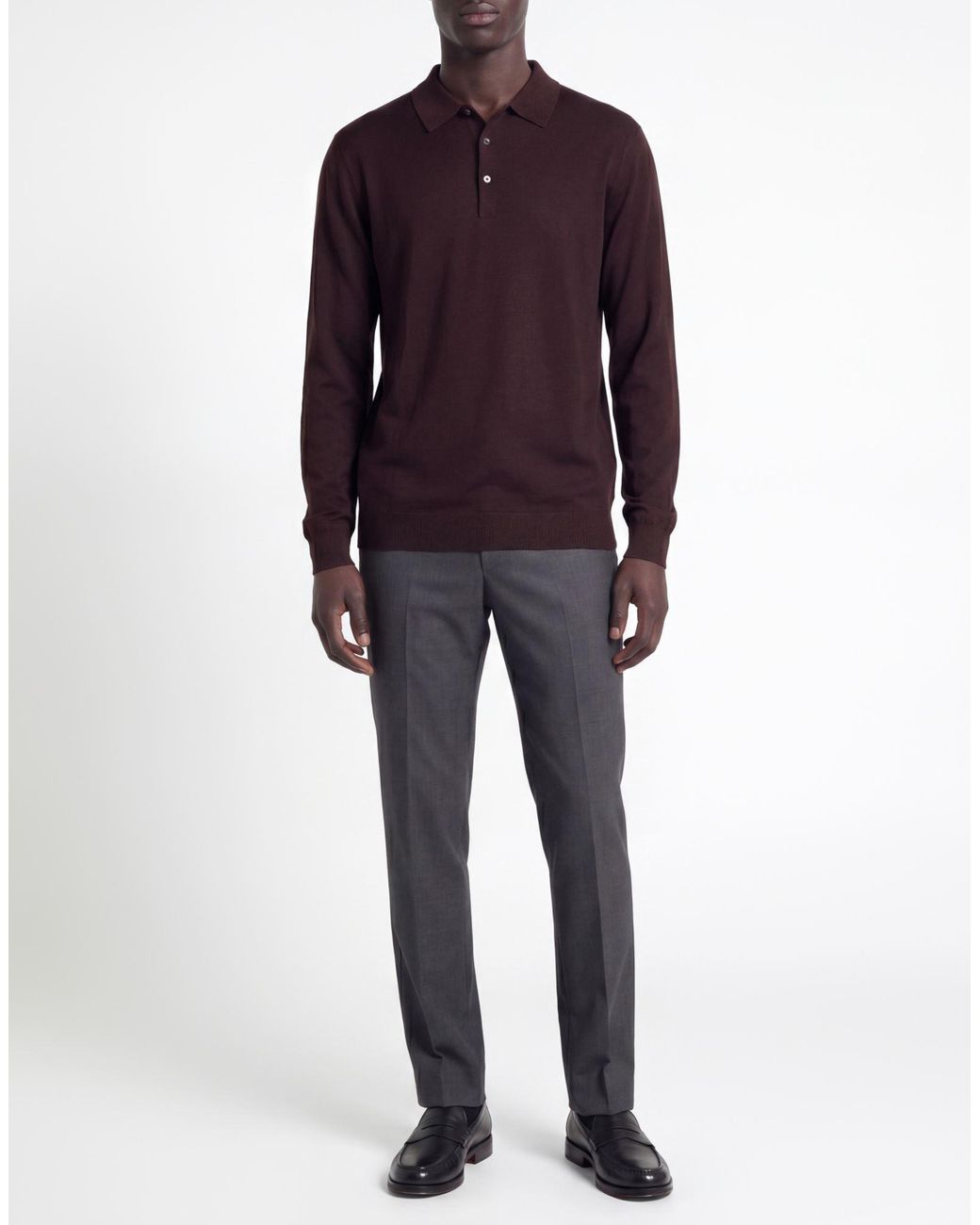 Aspesi Brown Jumper for men