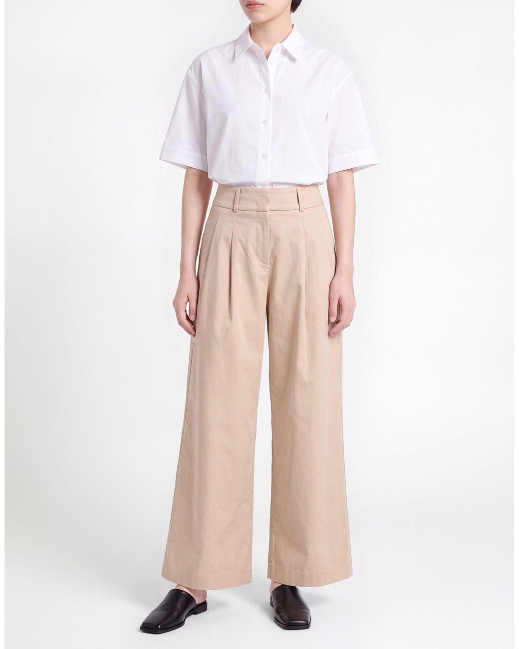 Peserico Natural Pants Lyocell, Cotton, Elastane