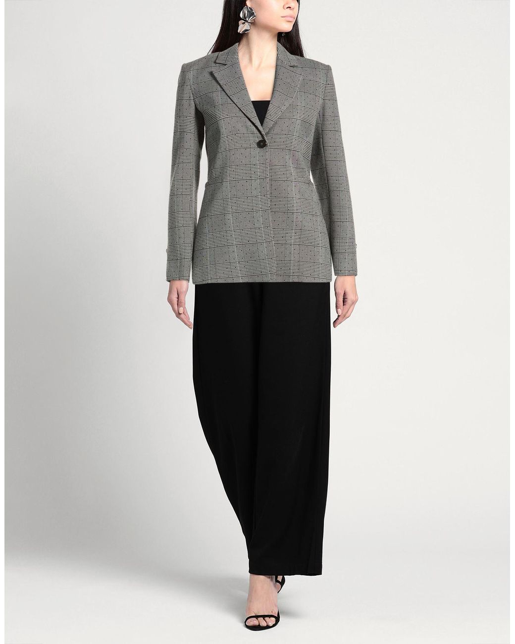 SIMONA CORSELLINI Gray Blazer