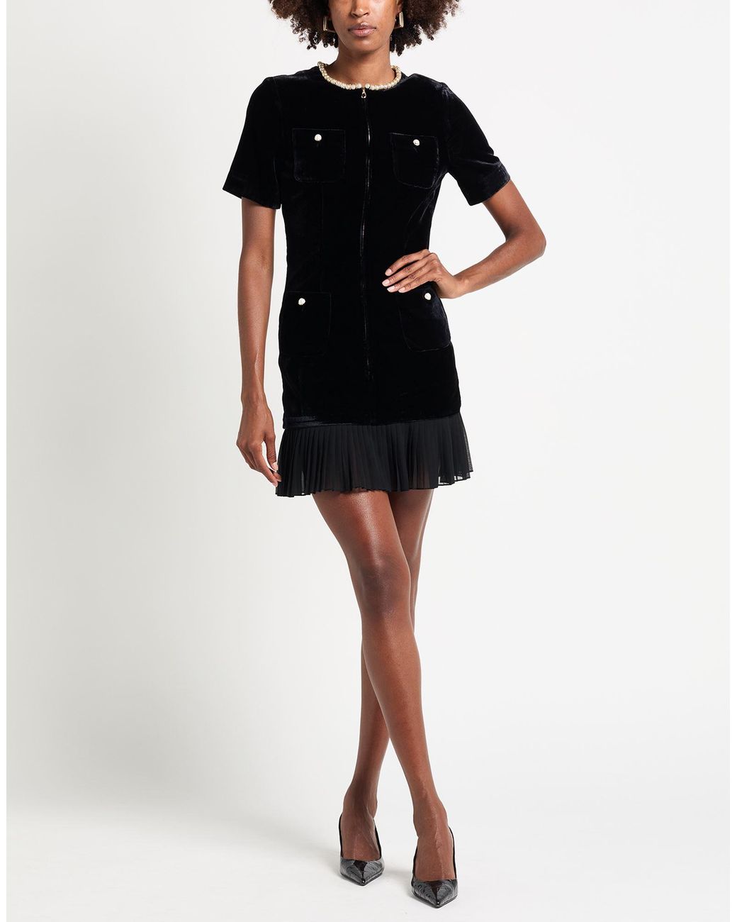 Sandro Black Mini Dresses